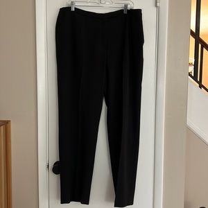 Jones Studio Separates suit pants, black, size 16W